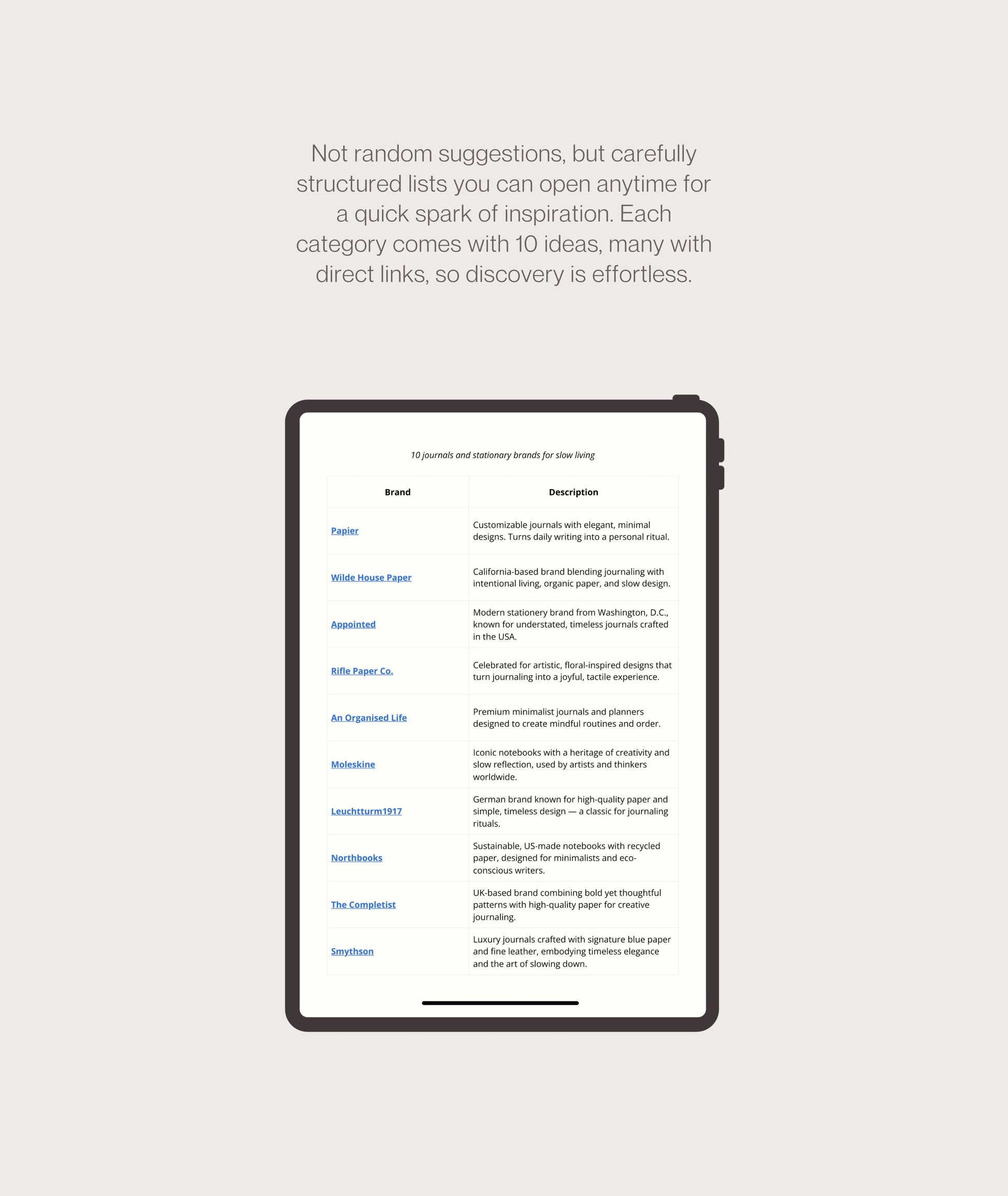 Slow Living Digital Guide